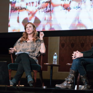 Tabitha Soren and Justine Kurland during the Second Century Keynote Conversation: Shooting America