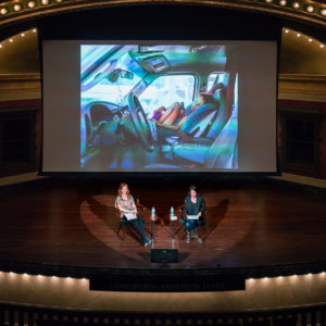 Tabitha Soren and Justine Kurland during the Second Century Keynote Conversation: Shooting America
